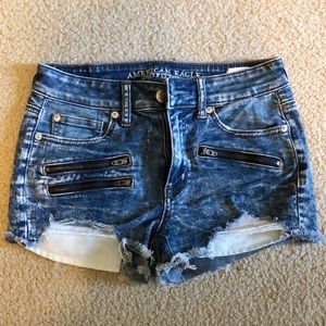 American Eagle Super Stretch Jean Shorts